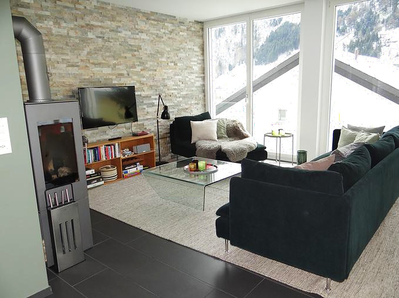 Living and dining area