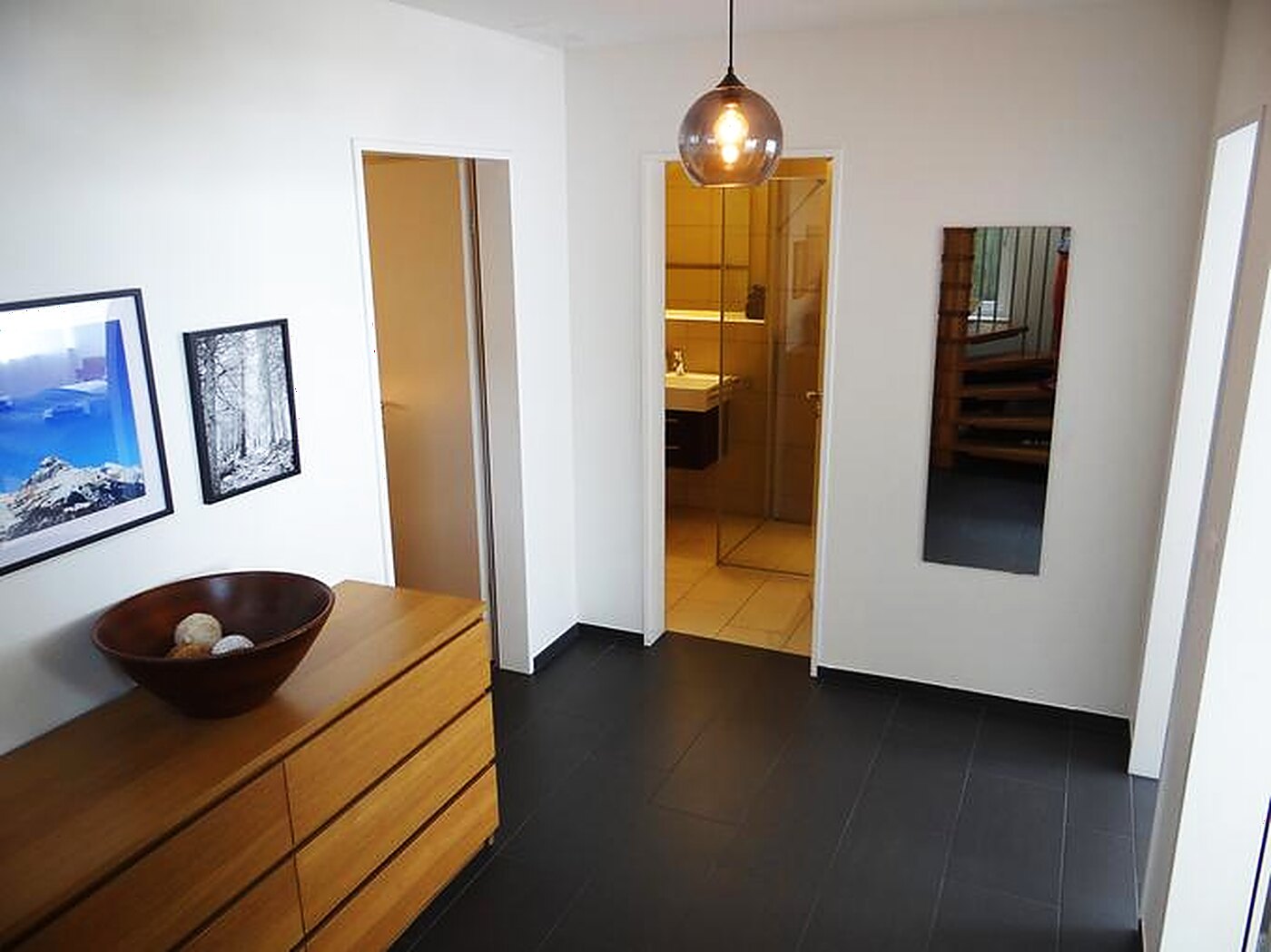 Downstairs hall