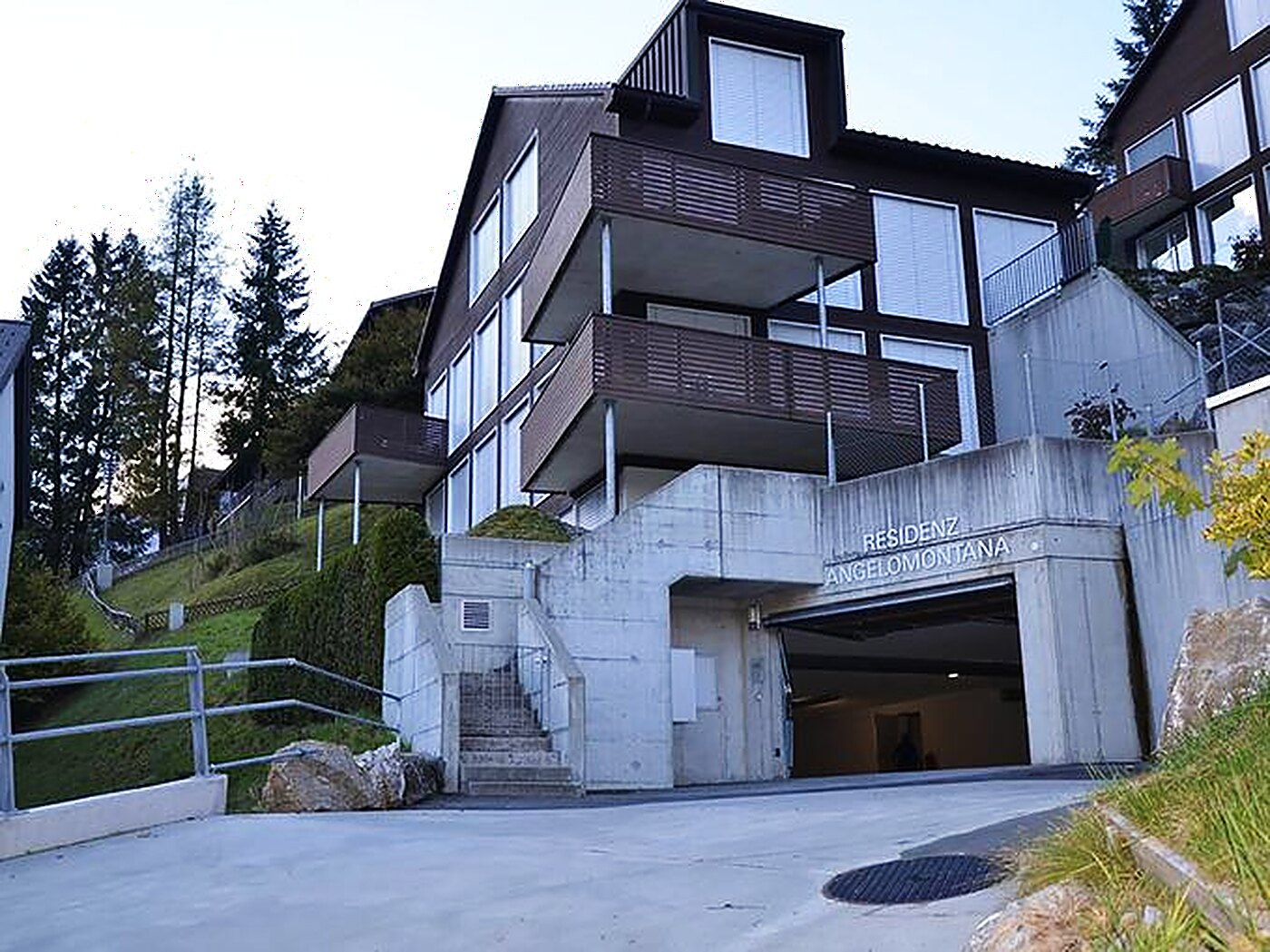 Garage entrance